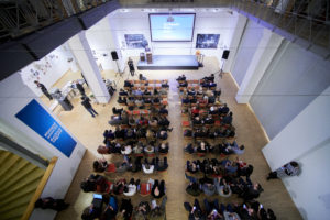 The 2018 European Press Prize award ceremony – held at the Open Society Archives in Budapest, Hungary.