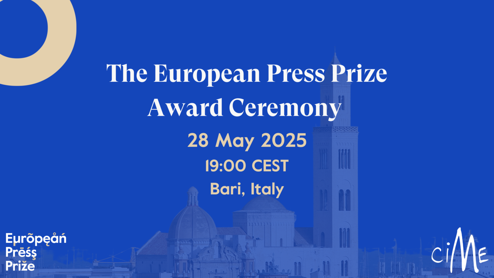 European Press Prize Award Ceremony 2025