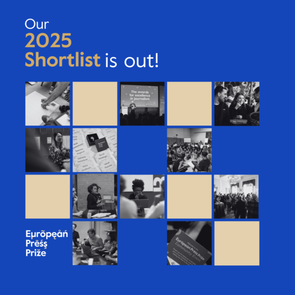 European Press Prize Shortlist 2025