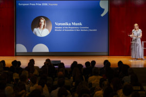 Keynote speech 2026 - Veronika Munk